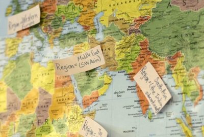 Map of the world