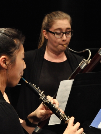 Musicians rehearsing